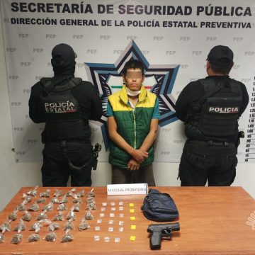 Captura Policía Estatal a presunto narcovendedor