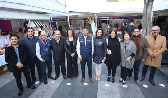 769039487569876498756289374658971346598713645987234659872345 Eduardo Rivera inaugura el Festín Poblano Edición Navideño