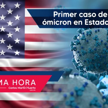Primer caso de variante ómicron detectada en Estados Unidos