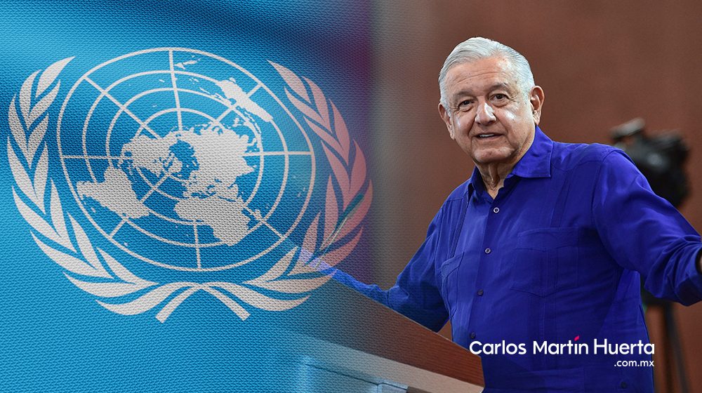 López Obrador acusa a la ONU de no hacer nada ante la desigualdad