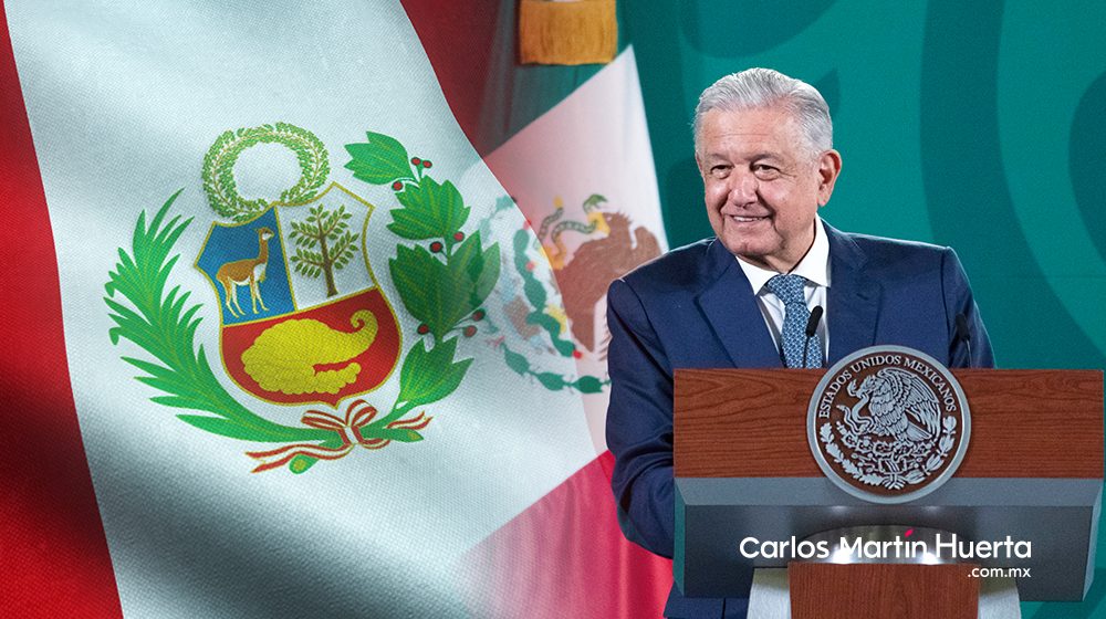 López Obrador afirma que conservadores buscan derrocar gobierno en Perú