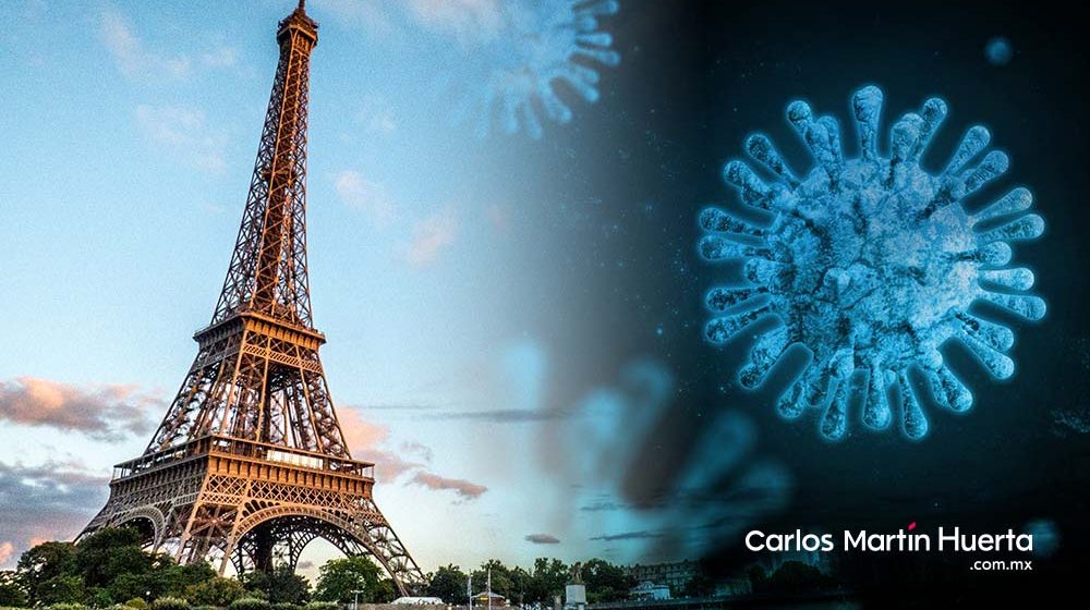 Récord de contagios en Francia 208 mil casos en un día