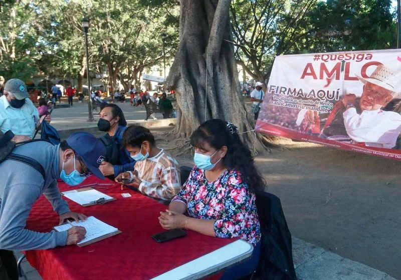 López Obrador confía que revocación de mandato sí se hará en 2022