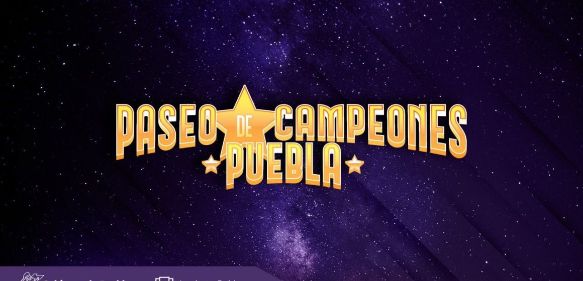 Con 13 personalidades, INPODE inicia el “Paseo de Campeones Puebla”