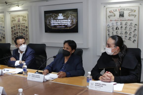 Recibe Comisión del Congreso del Estado, a representantes del Consejo Estatal de Participación Ciudadana