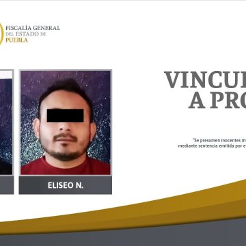 La Fiscalía obtuvo vinculación a proceso de dos detenidos en Tehuacán