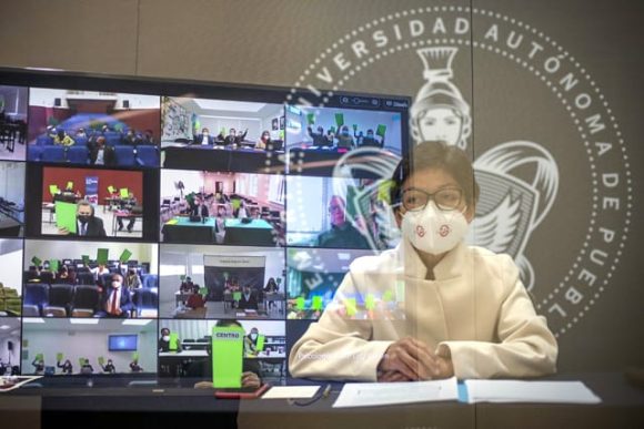 b13145fc-3738-4842-abc5-2a3d1f904159 En la última sesión del Consejo, la rectora Lilia Cedillo convocó a la comunidad a asumir unidos una agenda con nuevos retos