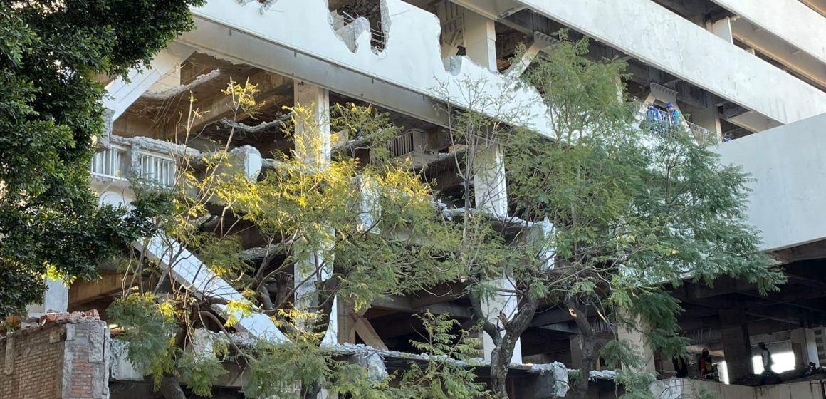 Concluirá en mayo la demolición del Hospital de San Alejandro