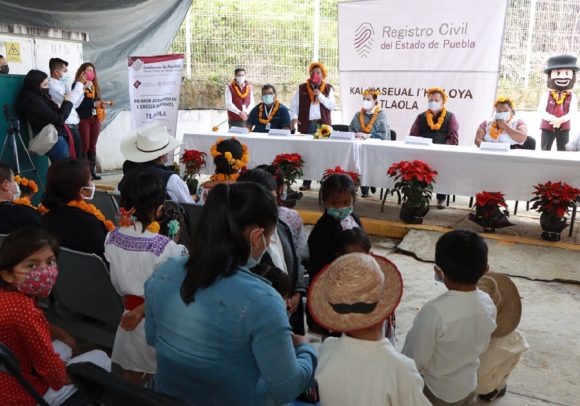 Brinda gobierno estatal certeza jurídica; inaugura primer juzgado indígena del Registro Civil