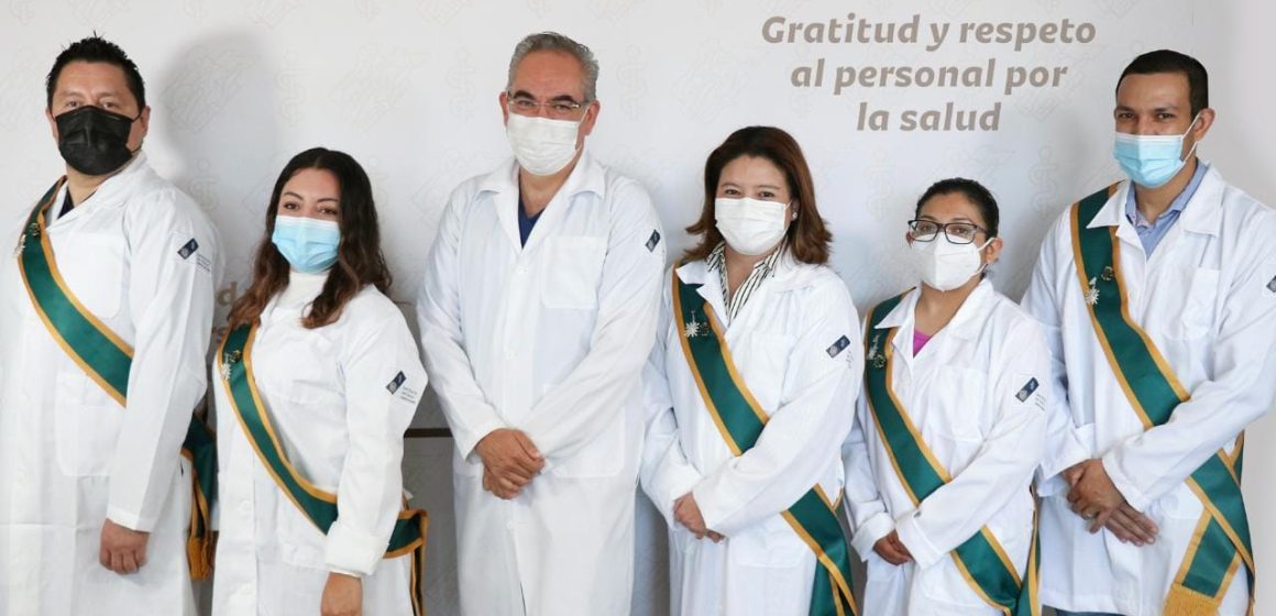 Por su servicio en la pandemia, 222 trabajadores de la Secretaría de Salud reciben la presea “Miguel Hidalgo”