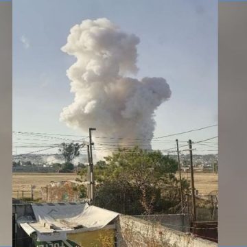 Se registra explosión en taller clandestino de pirotecnia en Tultepec
