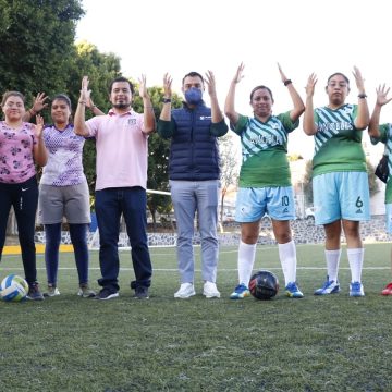 Ayuntamiento de Puebla brinda espacios deportivos gratuitos a la asociación de sordos del Estado de Puebla