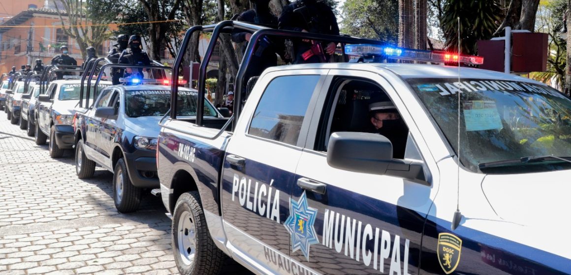 Sin distingo, gobierno de Barbaso Huerta apoya a municipios para reforzar seguridad