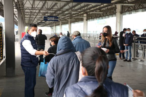 6374857348594r857458594 Descarta Eduardo Rivera uso obligatorio del cubrebocas en Puebla