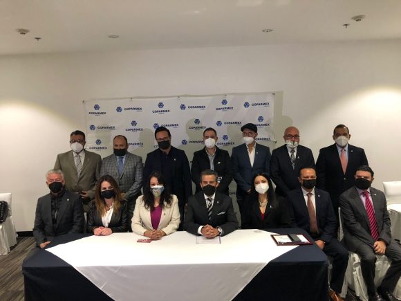 Presenta Coparmex Puebla a líderes de las 14 Comisiones de Trabajo que integran el organismo