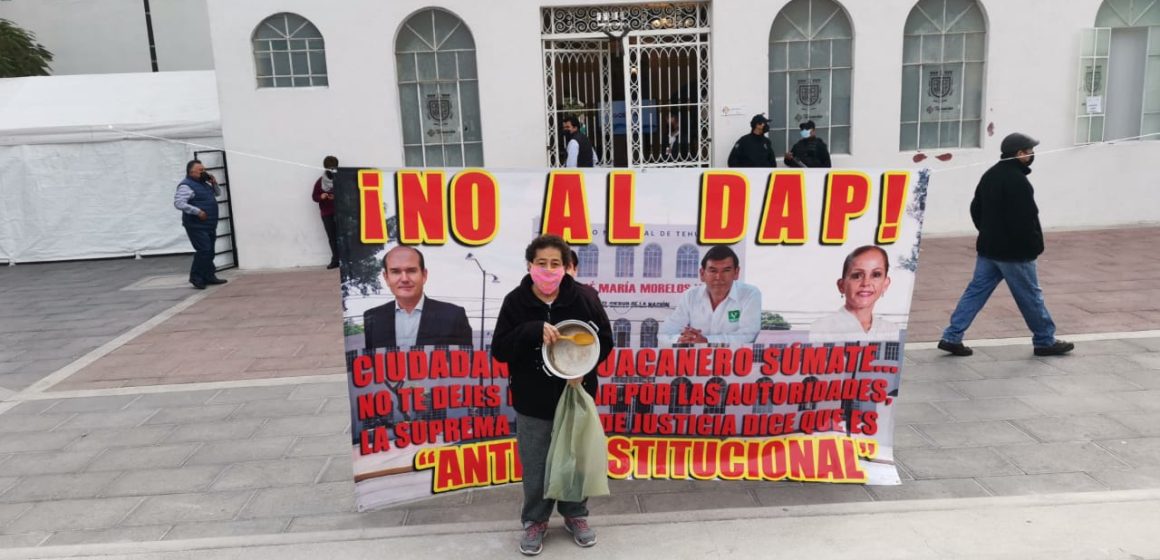 Tehuacán se suma al rechazo del cobro del DAP