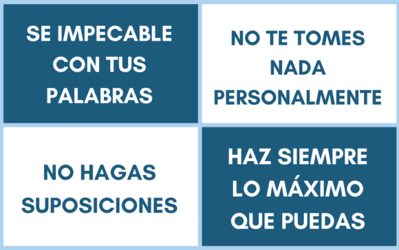 “Lo que sale de tu boca es un reflejo de lo que tú eres como persona”: Los 4 acuerdos