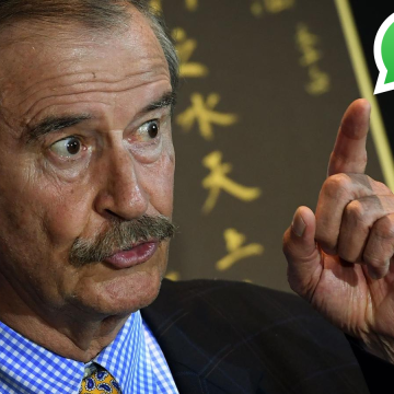 Hackean la cuenta de WhatsApp de Vicente Fox