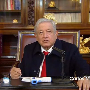 El presidente López Obrador informa que se encuentra bien.
