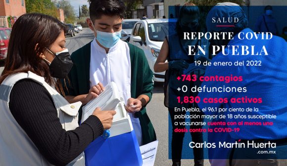 Registra Salud avance del 96.1% en vacunación COVID-19 a mayores de 18 años: Salud