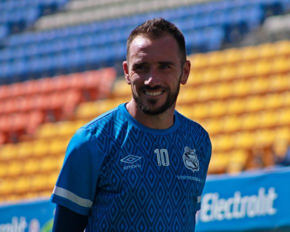 Mancuello expectante de poder debutar con el Club Puebla