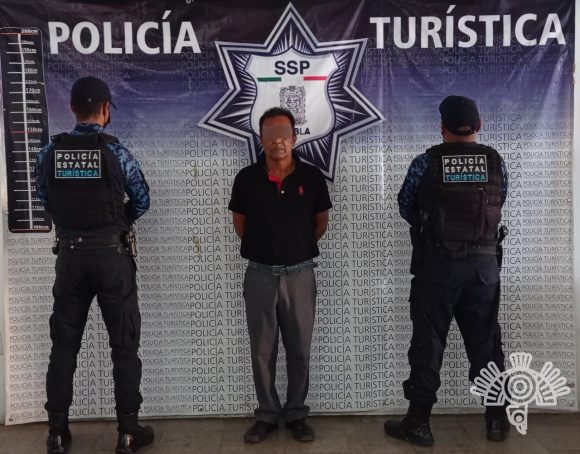 Detiene Policía Estatal a presunto responsable de robo a transeúnte