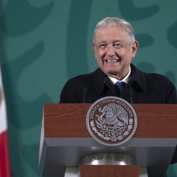 López Obrador ya esta en Palacio Nacional tras cateterismo