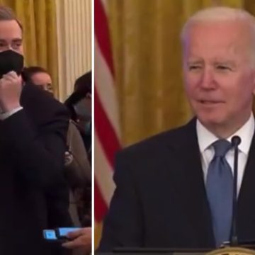 “Qué estúpido hijo de perra”; llama Biden a reportero