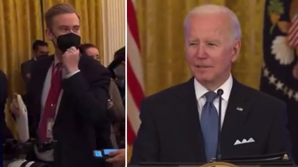 “Qué estúpido hijo de perra”; llama Biden a reportero