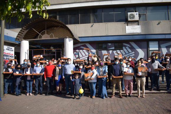 55c96c5c-a87e-45fb-a639-1d429b9b8214 Sindicato Benito Juárez García, entrega obsequios con motivo del Día y de la Amistad