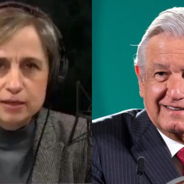 Insiste AMLO en que Carmen Aristegui debe revelar  ingresos por ética; la periodista le responde