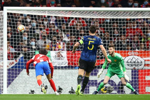 El Manchester United rescató empate en su visita al Atlético de Madrid