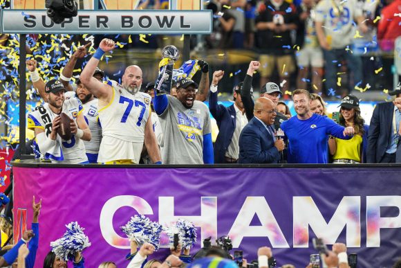 Los Carneros de Los Ángeles Campeones del Super Bowl LVI