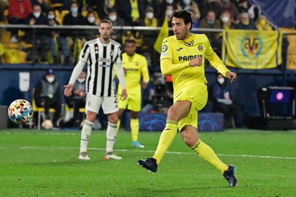 El Villarreal rescató el empate ante la Juventus en los Octavos de Champions