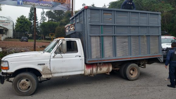 Asegura Policía Estatal combustible presuntamente ilegal