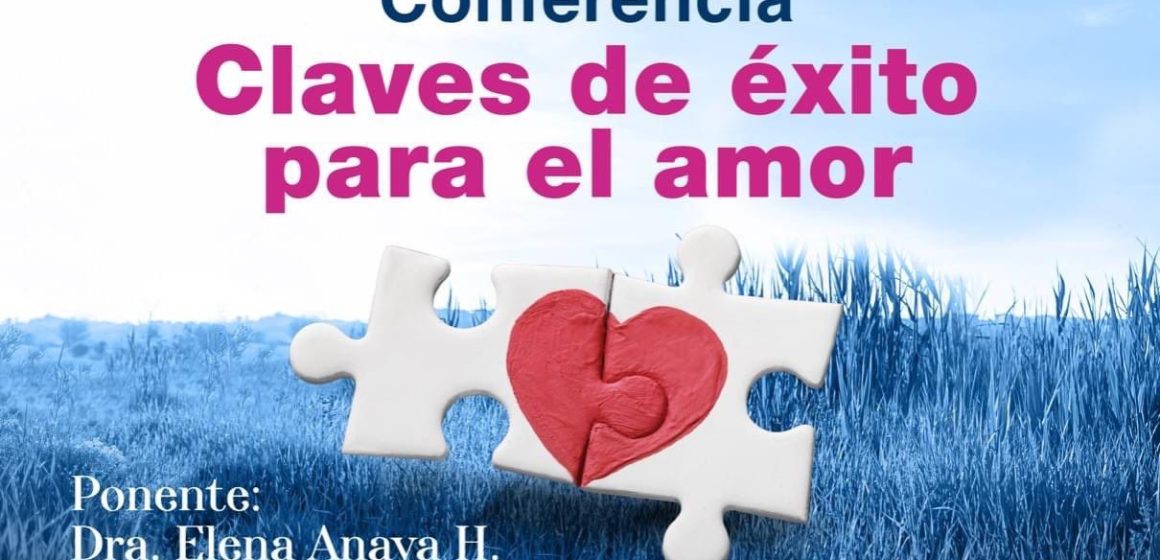 Convoca DIF a participar en la conferencia La Clave del Amor