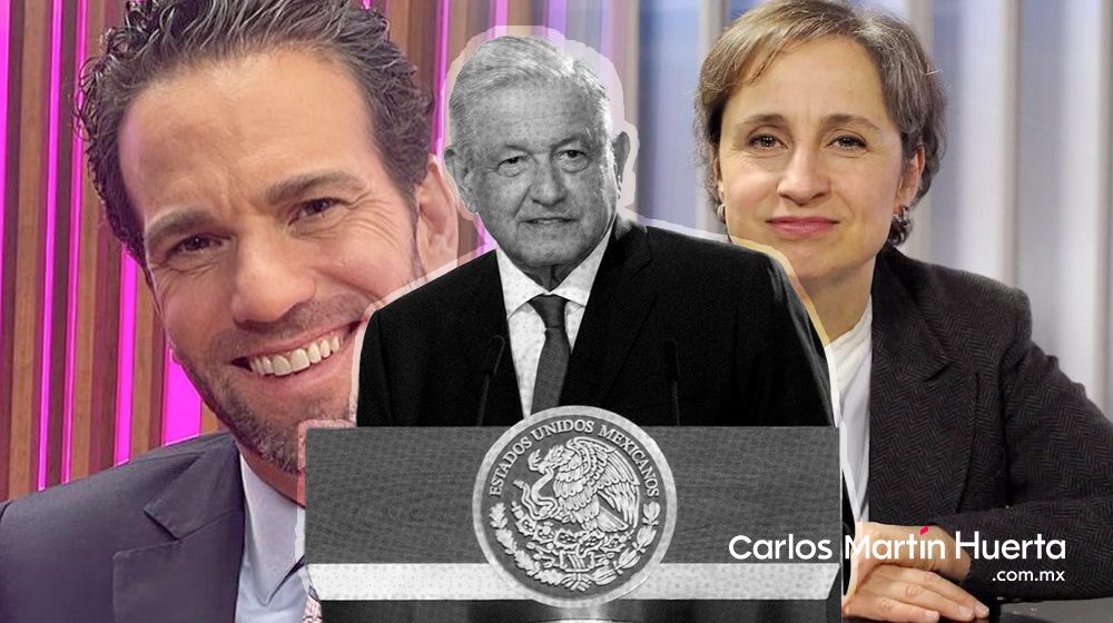 Es necesario revelar los sueldos de Carlos Loret de Mola y Carmen Aristegui: AMLO