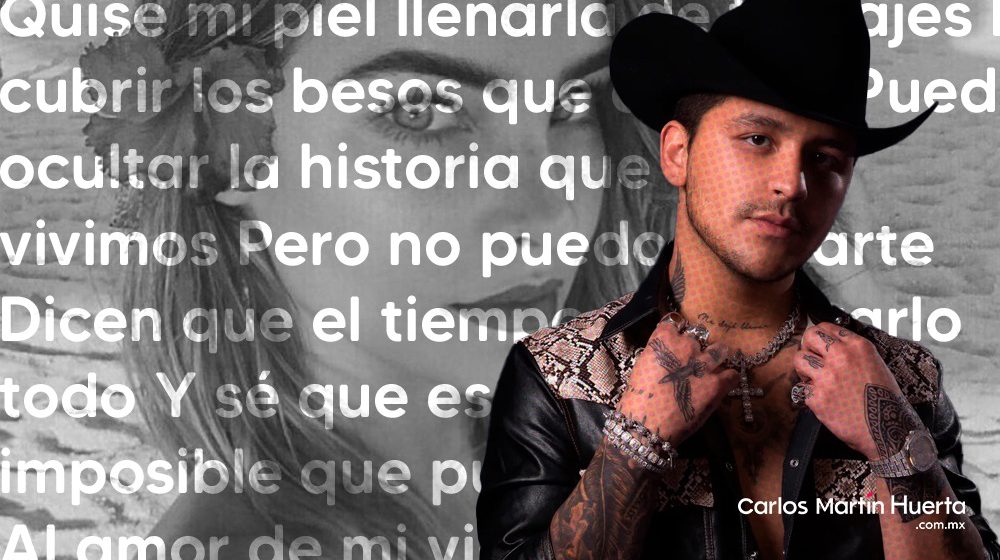 “Ya no somos ni seremos” nuevo sencillo de Christian Nodal tras ruptura con Belinda