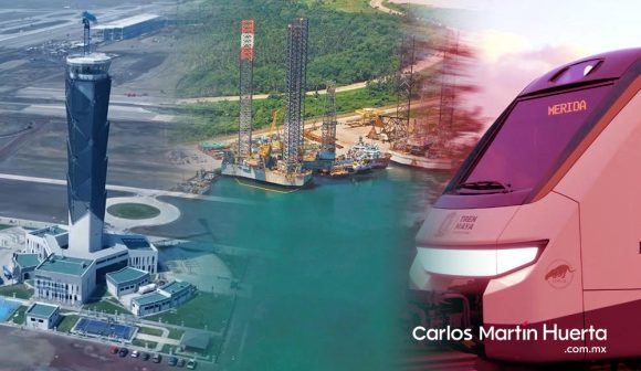 Portada Obras AMLO ASF encuentra irregularidades en construcción del AIFA, Dos Bocas y Tren Maya