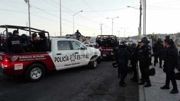 traslado internos Policía Estatal Continúa gobierno con la limpia en los penales de Puebla