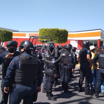 Dos detenidos tras enfrentamiento a disparos en el Mercado Hidalgo