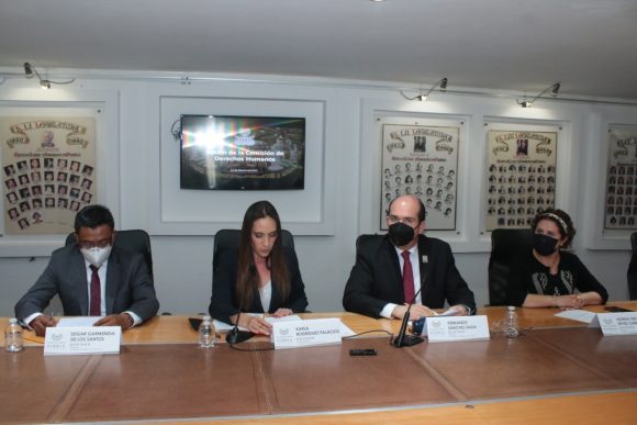 Da cuenta Comisión de Derechos Humanos del Congreso del estado de ocursos turnados