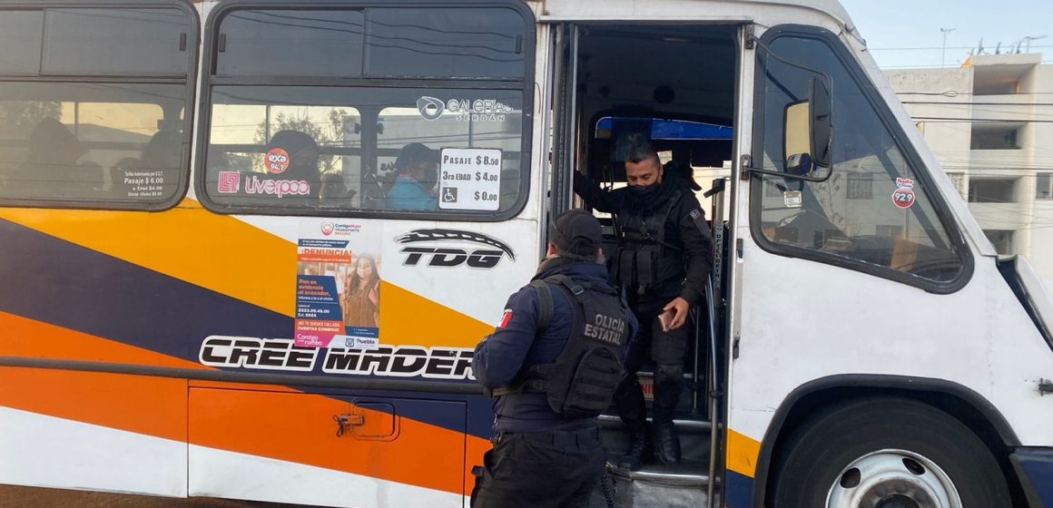 Fortalecen seguridad en la zona metropolitana de Puebla