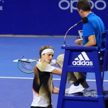 (VIDEO) El tenista Zverev golpear silla del juez y es descalificado del Abierto de Acapulco