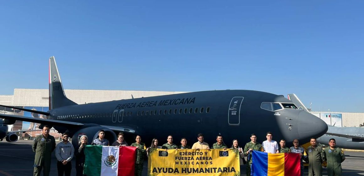 Despega avión de la Fuerza Aérea para repatriar a mexicanos evacuados de Ucrania