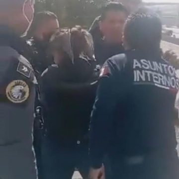 Unidad de Asuntos Internos investiga pelea entre policías de la SSC