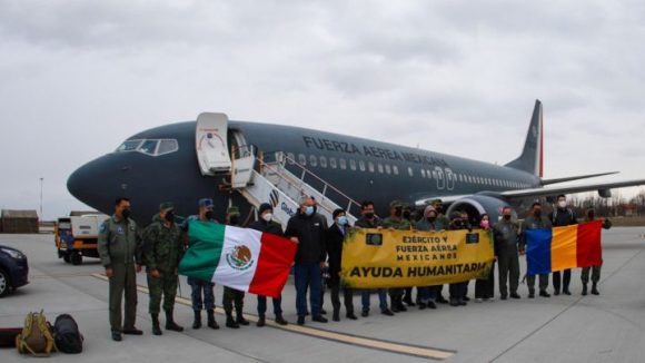 Llega a Rumania segundo vuelo para repatriar mexicanos que huyeron de Ucrania