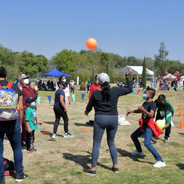 Más de mil 200 personas disfrutaron del Festival de la Familia en la Laguna de Chapulco