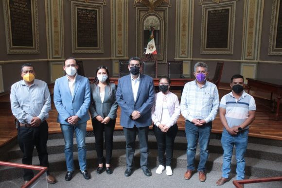 Garantiza Sergio Salomón a ediles que no habrá desaparición de municipios en Puebla