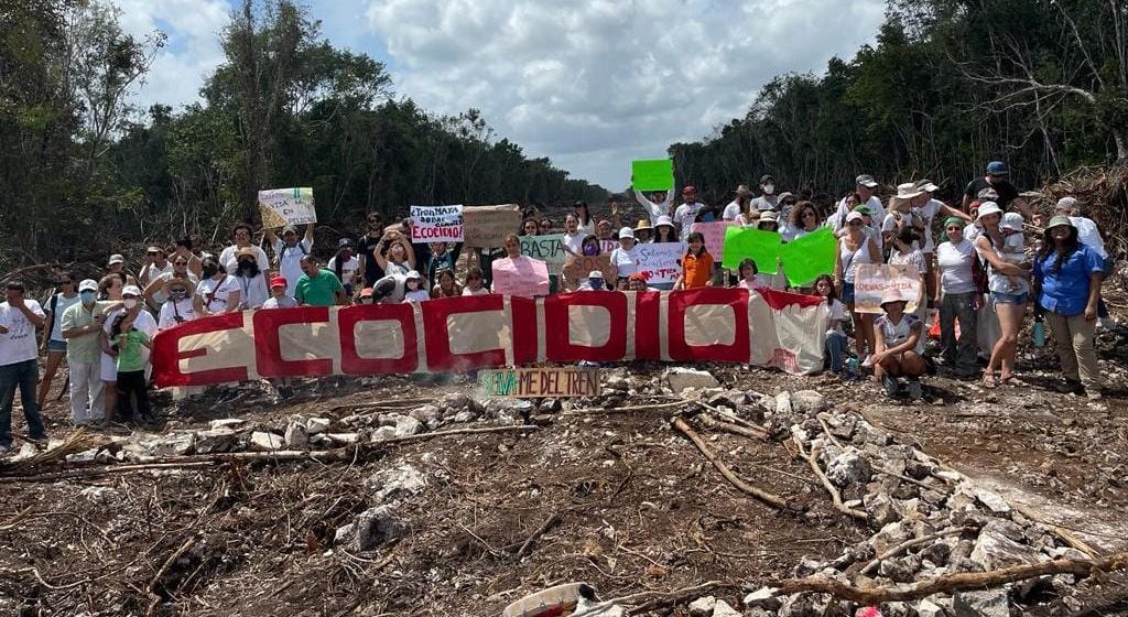 (VIDEO) “Son unos ‘falsarios’ e hipócritas”: AMLO arremete contra ambientalistas por Tren Maya